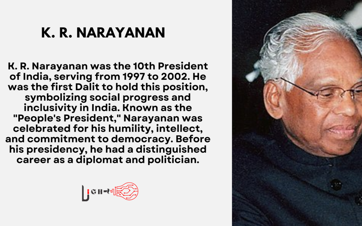 K. R. Narayanan: India’s 10th President and A Trailblazer in Leadership