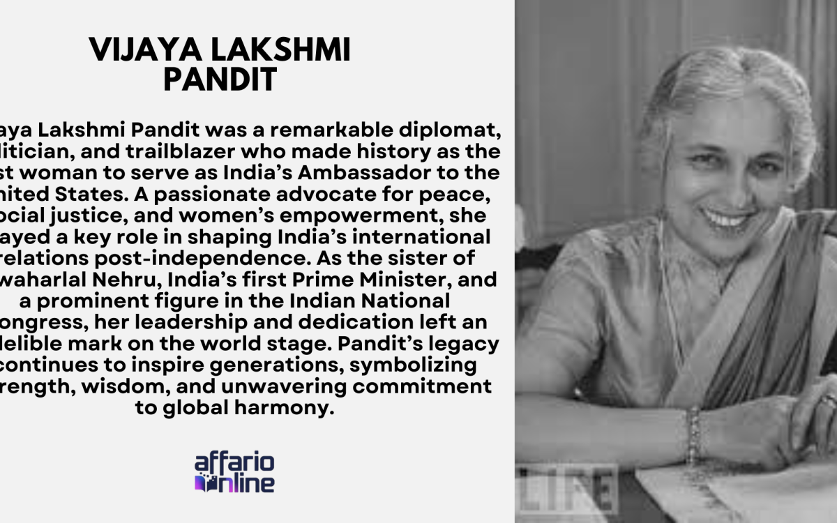 Vijaya Lakshmi Pandit